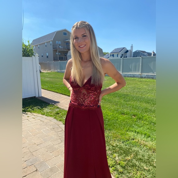 Lucy in the Sky Dresses Red Prom Dress Poshmark
